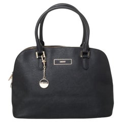 Dkny Schwarze Ledertasche