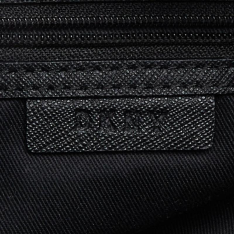 DKNY Blau Leder Julius MD Zip Tote Damen im Angebot