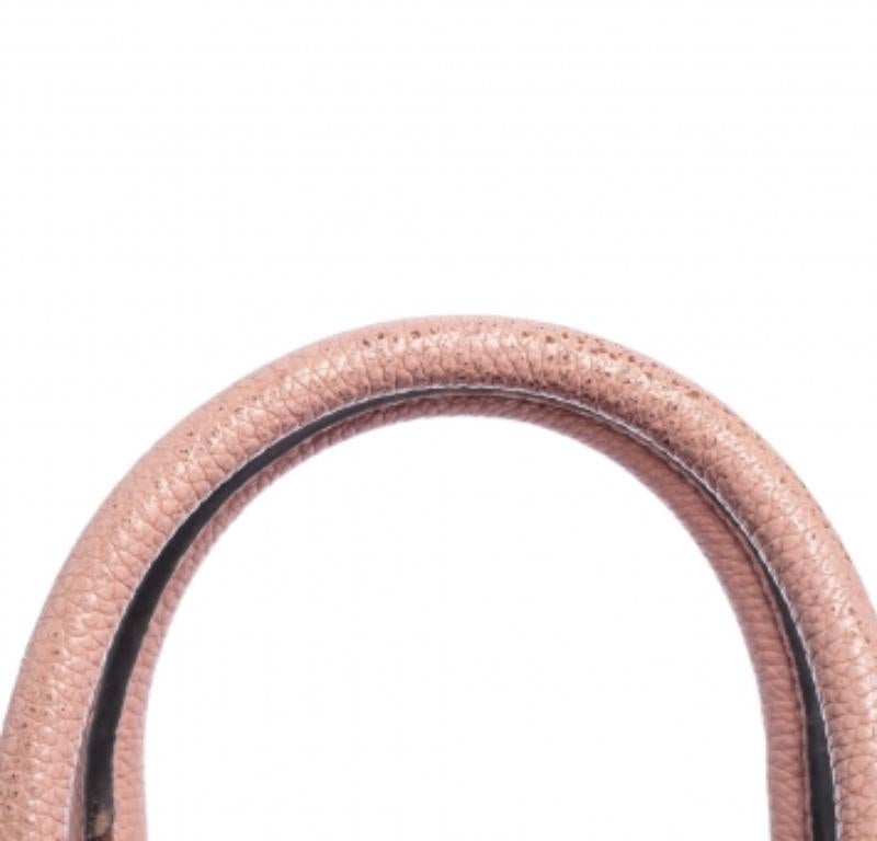 DKNY Pink Leather Chelsea Satchel For Sale 3
