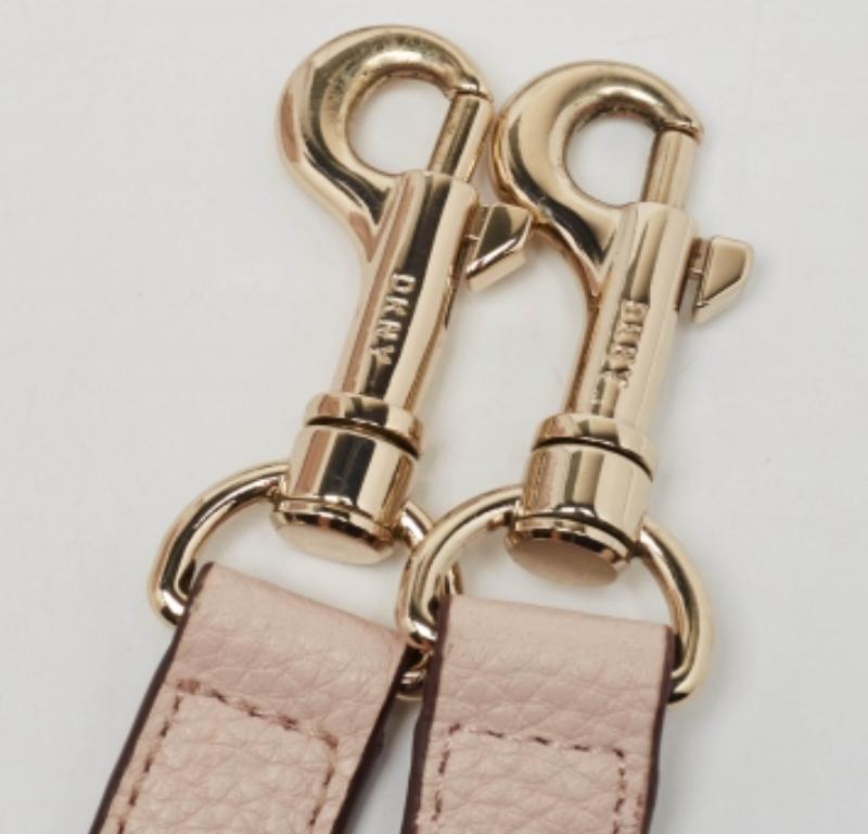 DKNY Pink Pebble Leather Noho Tote For Sale 3