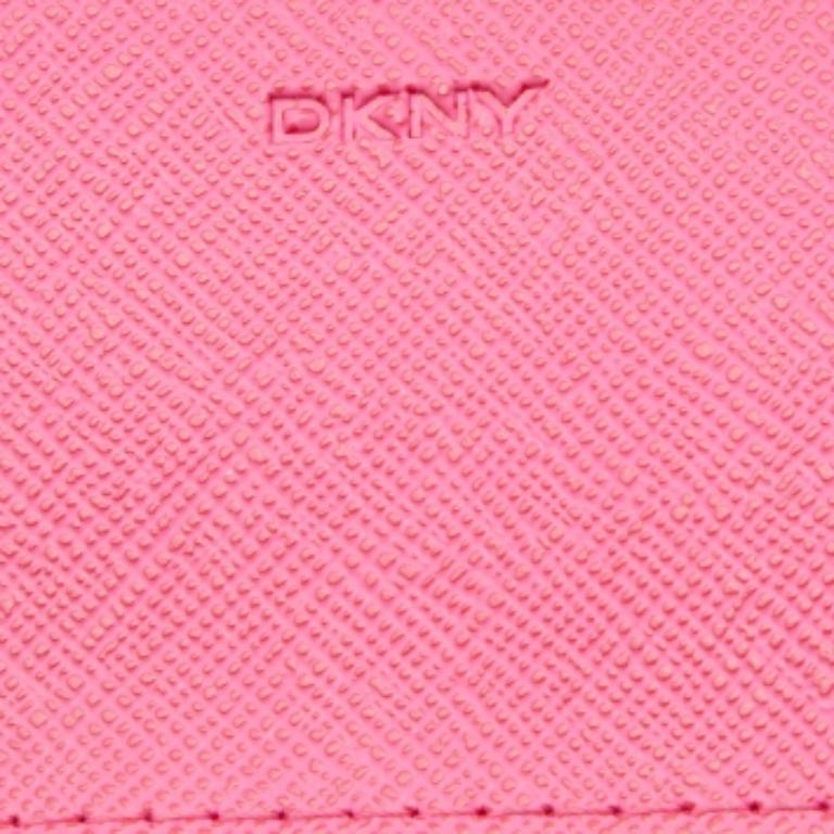 DKNY Red Leather Flap Continental Geldbörse (Rot) im Angebot