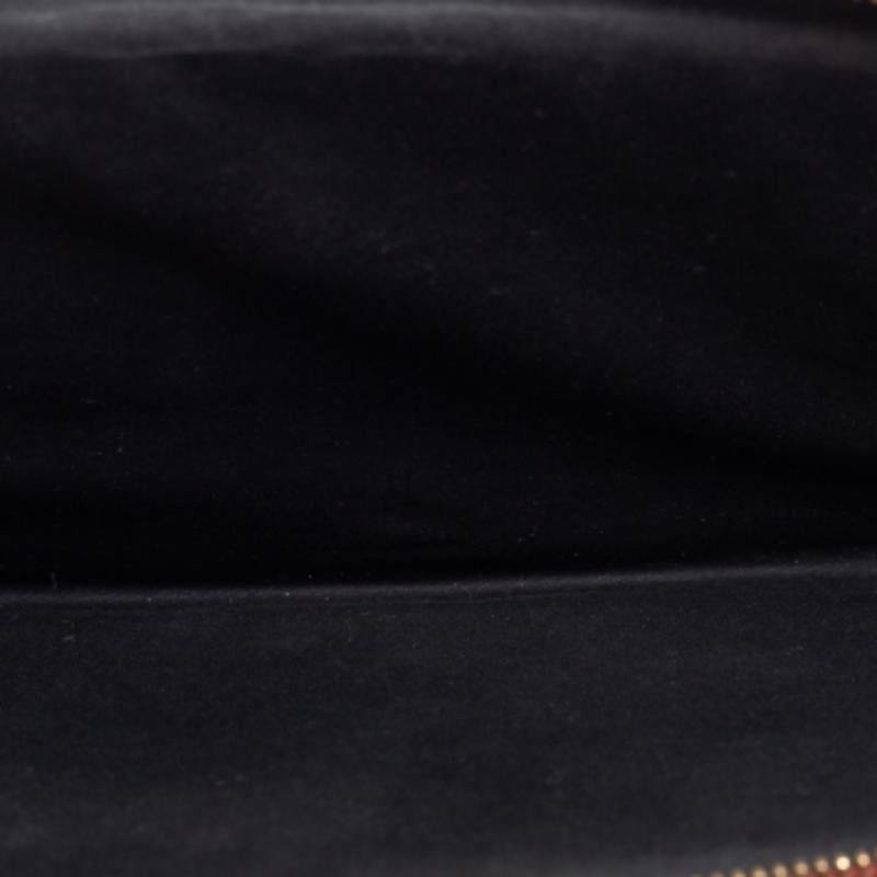 DKNY Red Leather Large Bryant Zip Around Clutch For Sale 1