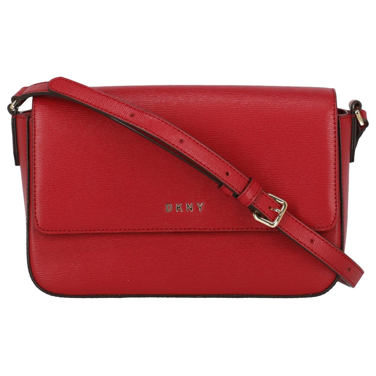 Dkny Woman Shoulder bag  Red Leather For Sale