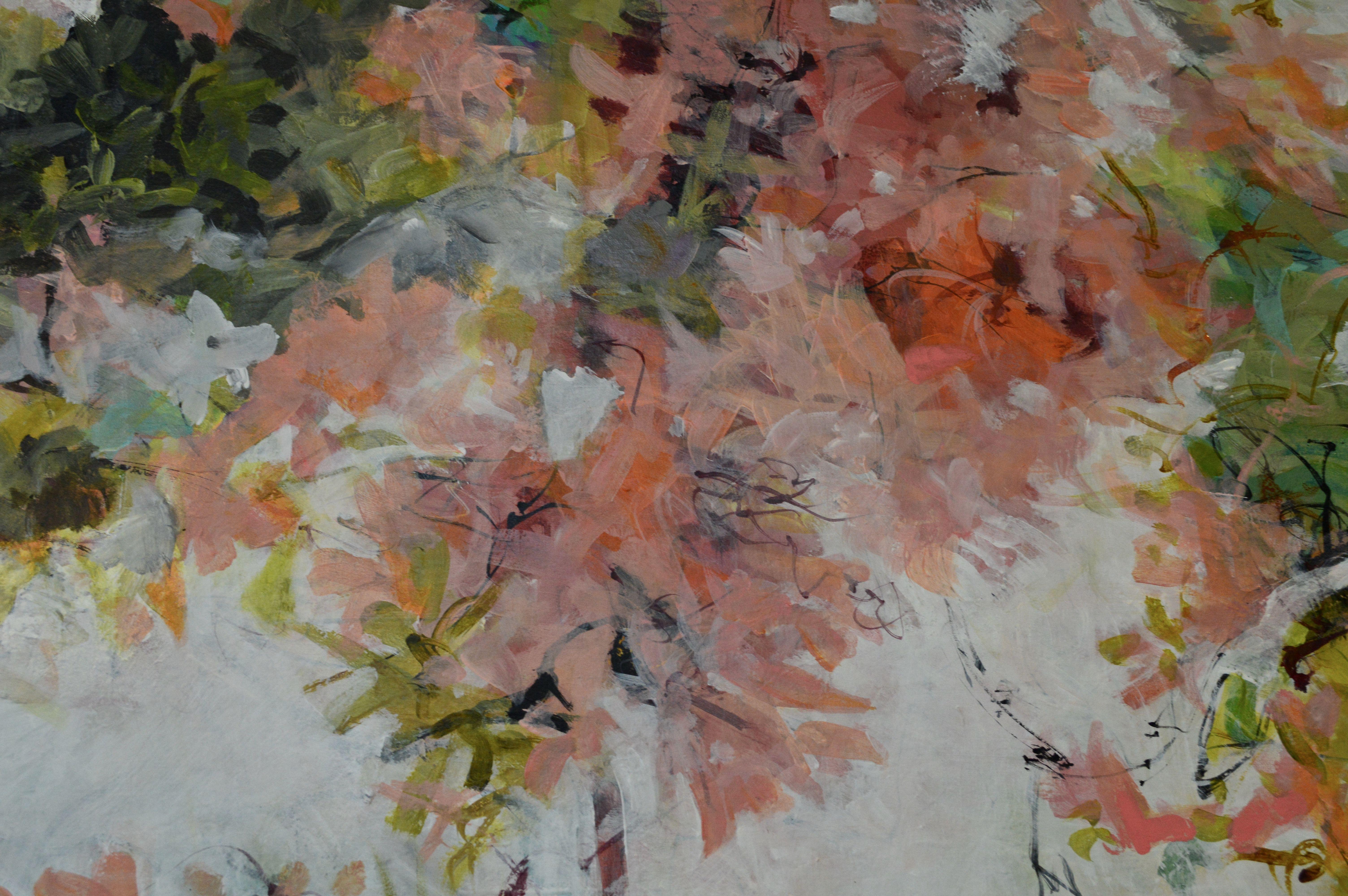 Risveglio, Pittura, Acrilico su tela - Painting Astratto di DL Watson
