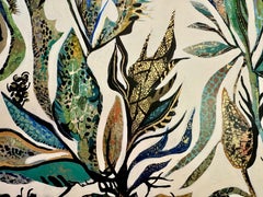 Flora fragmentada, Pintura, Acrílico sobre lienzo