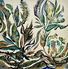 Flora fragmentada, Pintura, Acrílico sobre lienzo