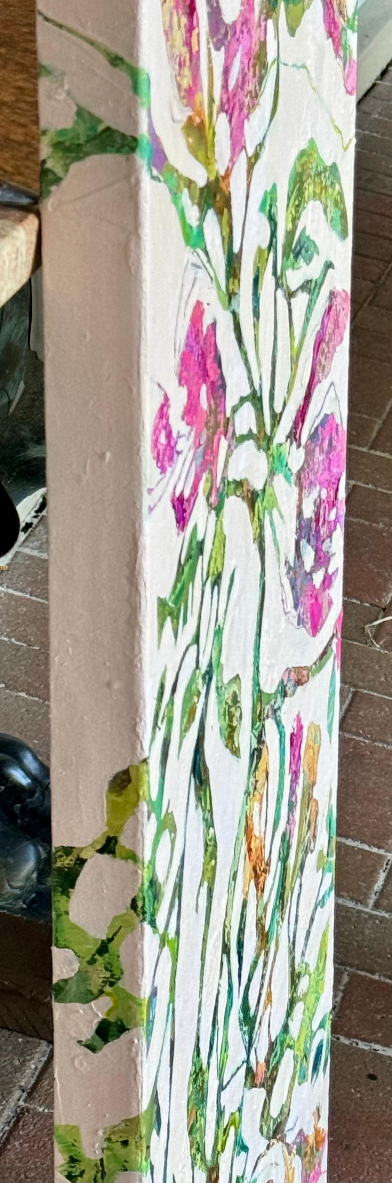 Fiore della passione, dipinto originale - Painting di DL Watson