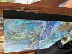 Sea Foam 11, pintura abstracta