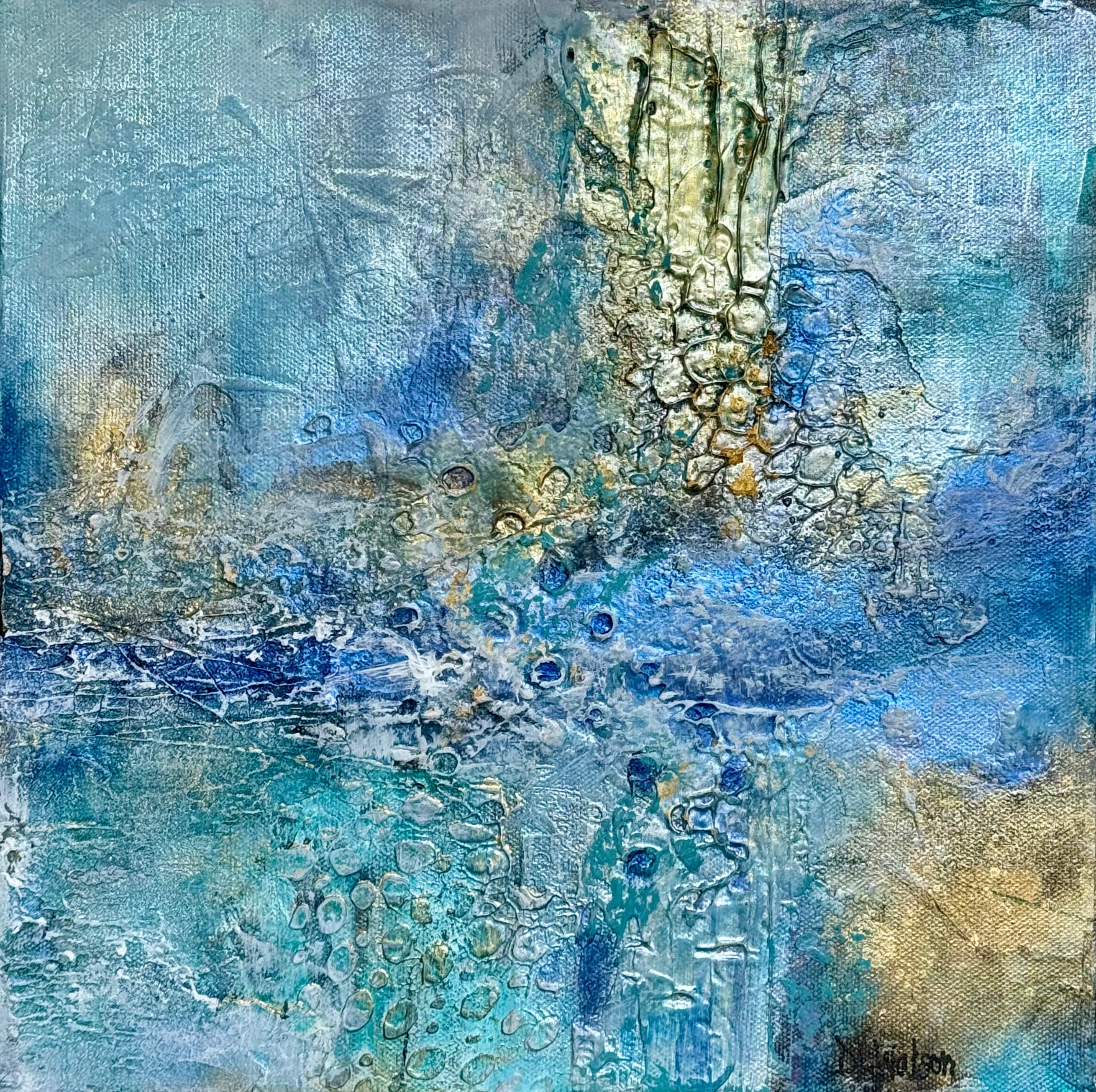 Sea Foam 11, Abstract Painting