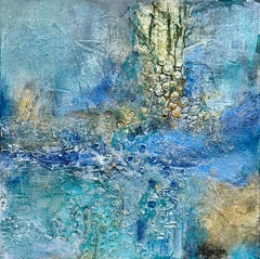 Sea Foam 11, pintura abstracta
