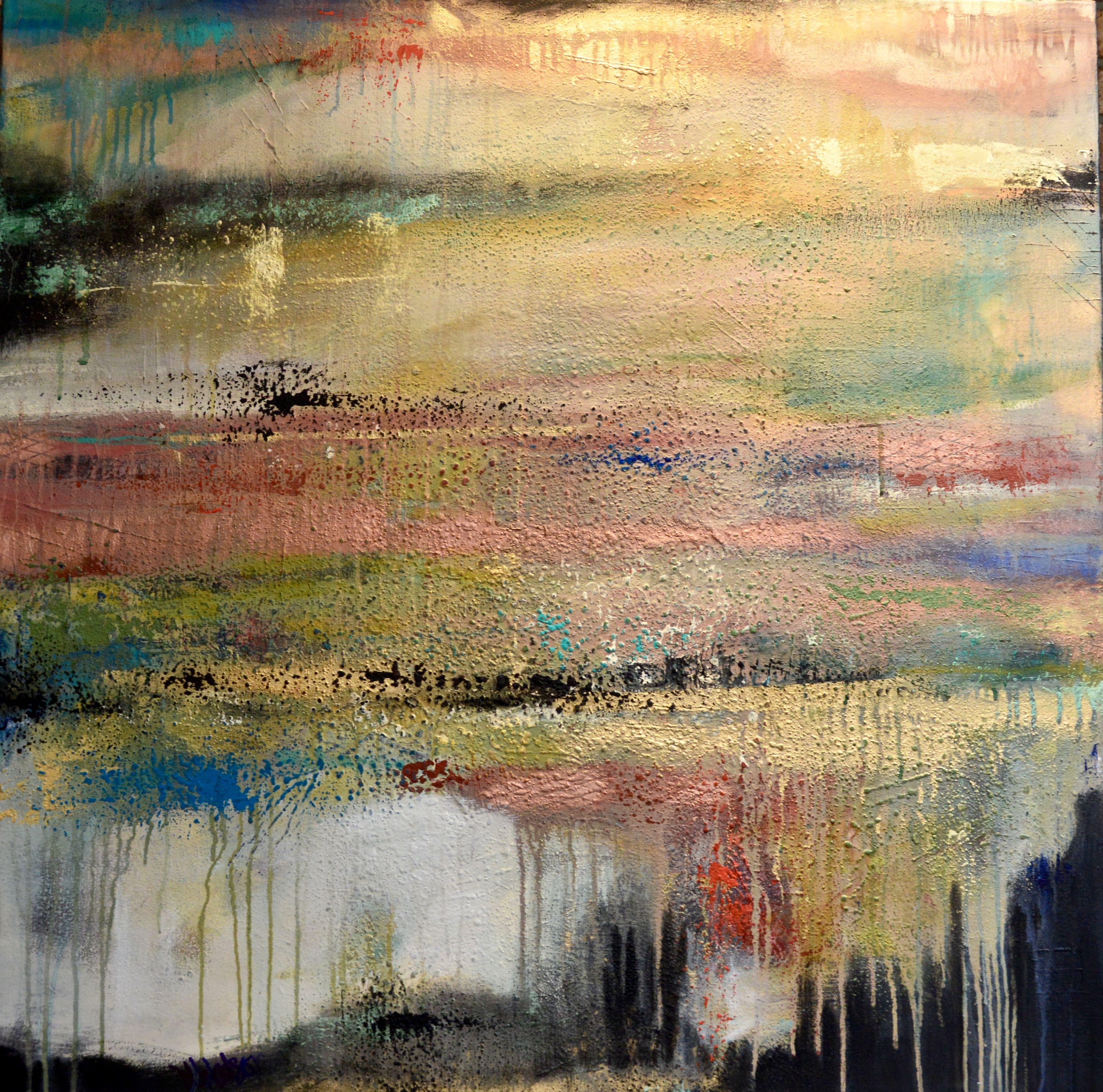 DL Watson Abstract Painting - Tranquility, Painting, Acrylic on Canvas