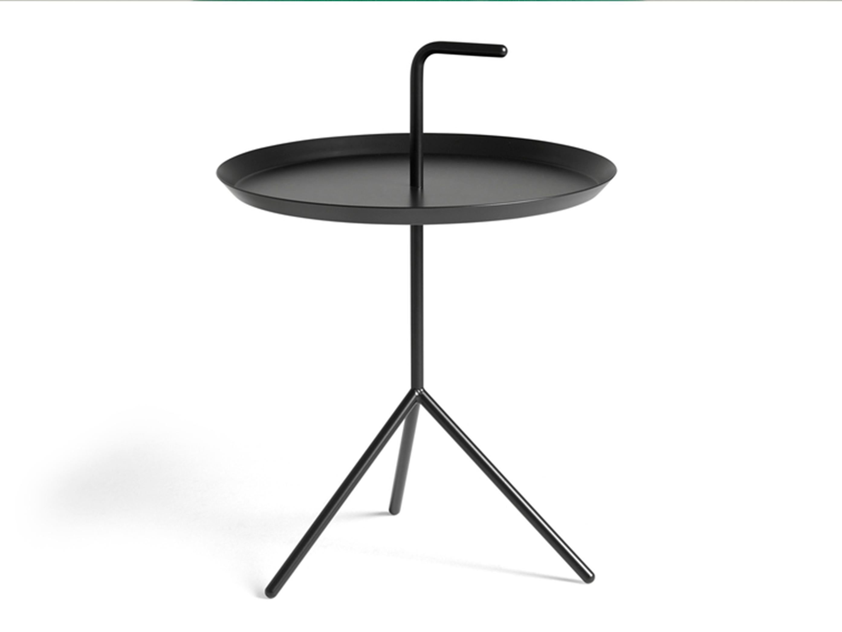 Scandinave moderne Table d'appoint D48, noire de Thomas Bentzen pour Hay en vente