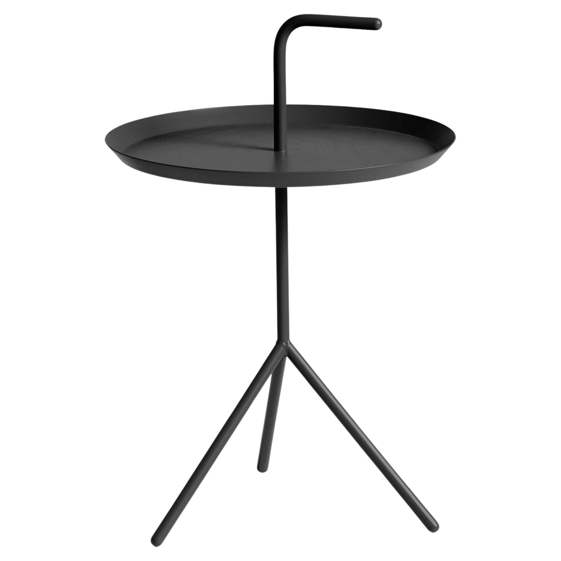 Dlm Portable Side Table D48, Black by Thomas Bentzen for Hay For Sale