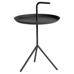 Dlm Portable Side Table D48, Black by Thomas Bentzen for Hay