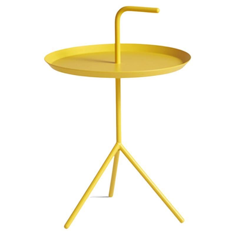 Dlm Portable Side Table D38, Sun Yellow by Thomas Bentzen for Hay For Sale