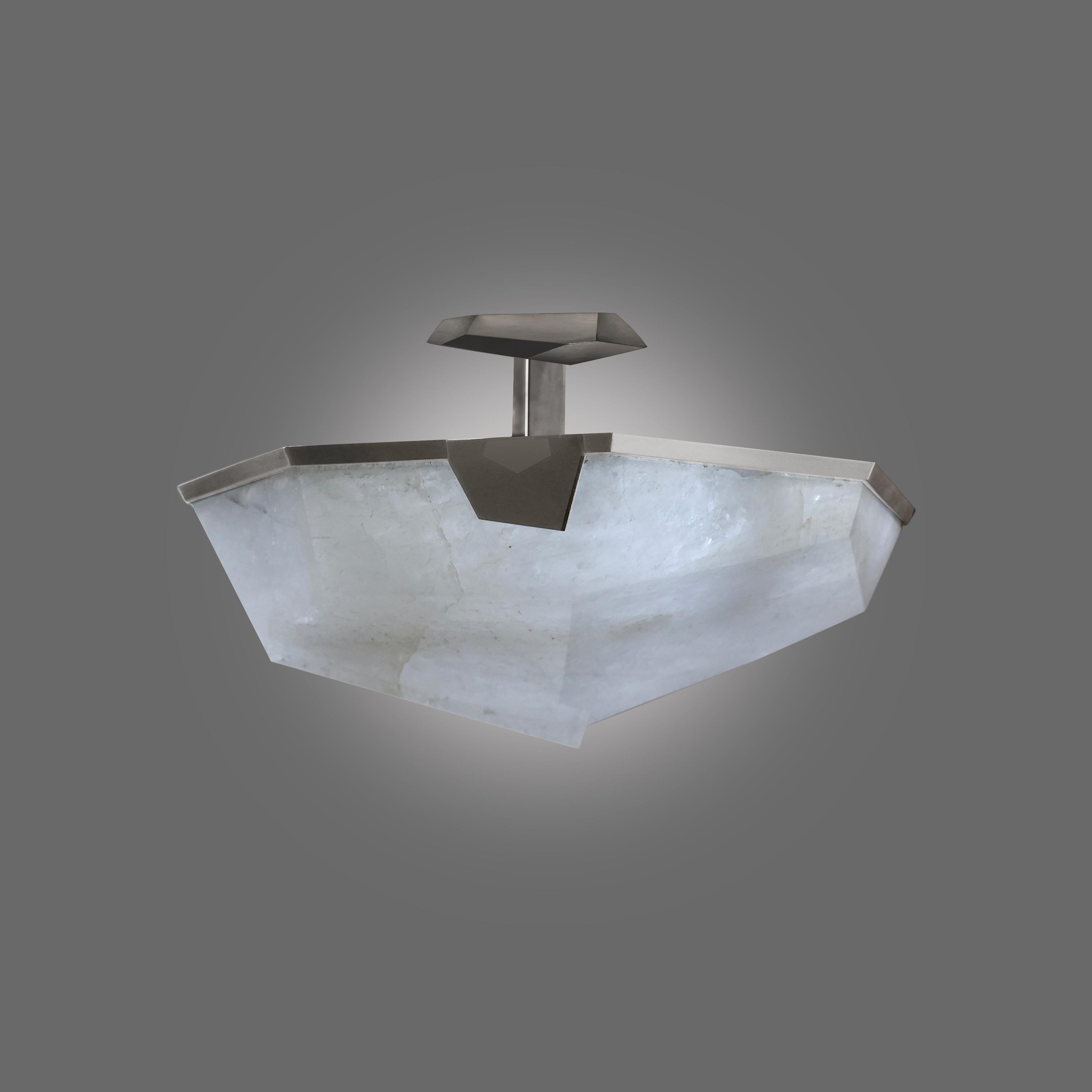 DMF18 Rock Crystal FlushMount by Phoenix For Sale 1