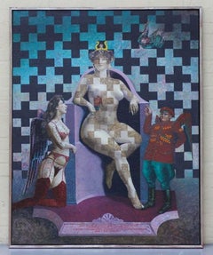 Dmitri Kantorov Oil on Acrylic Painting