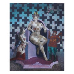 Dmitri Kantorov Oil on Acrylic Painting