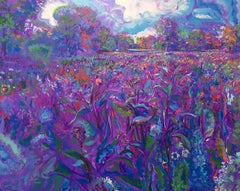Dmitri Wright - Abeja y libélula, Pintura 2017
