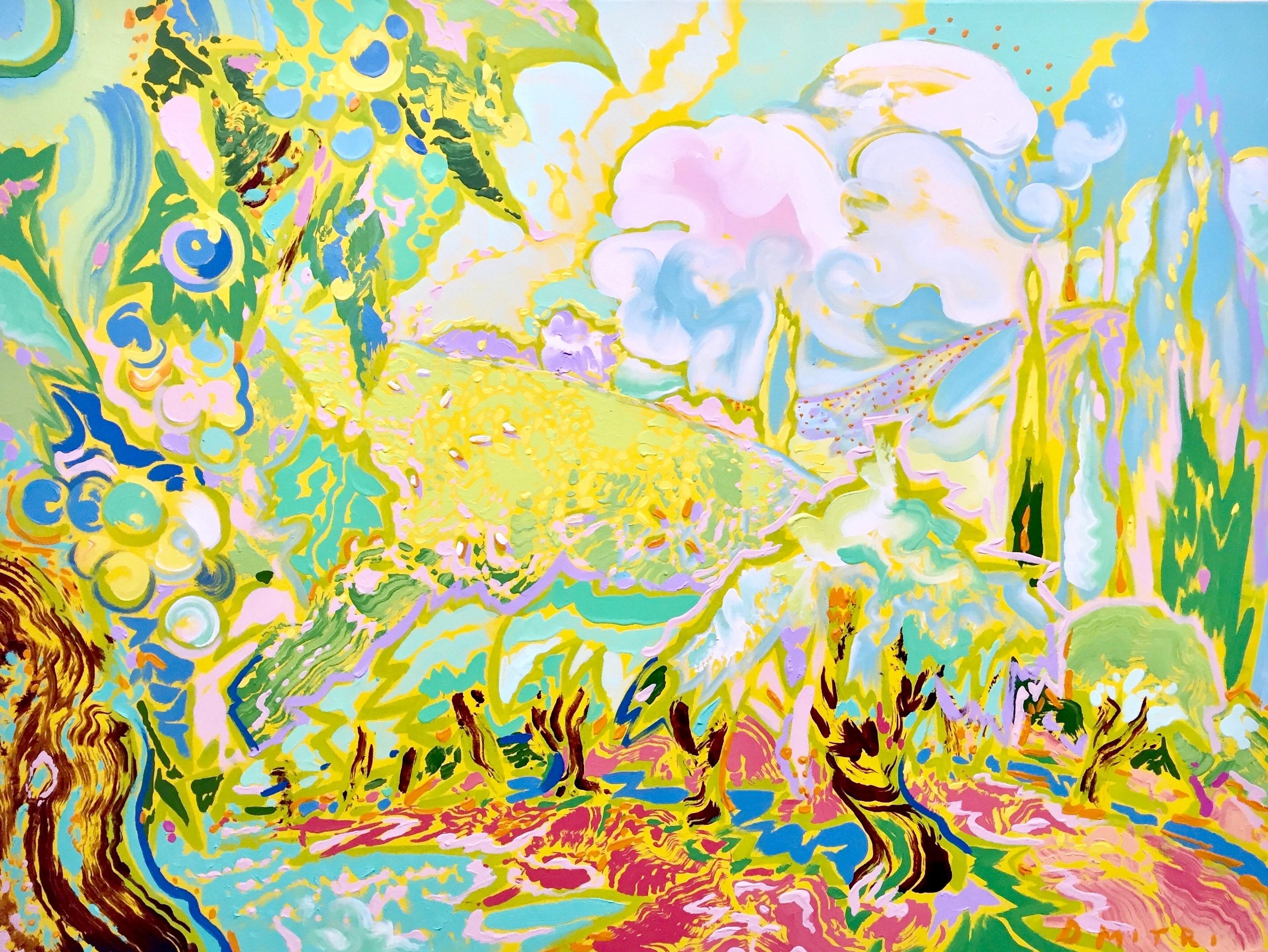 Dmitri Wright – Antica Vigna, Gemälde 2018