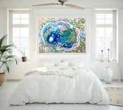 Dmitri Wright - Azul, Painting 2018