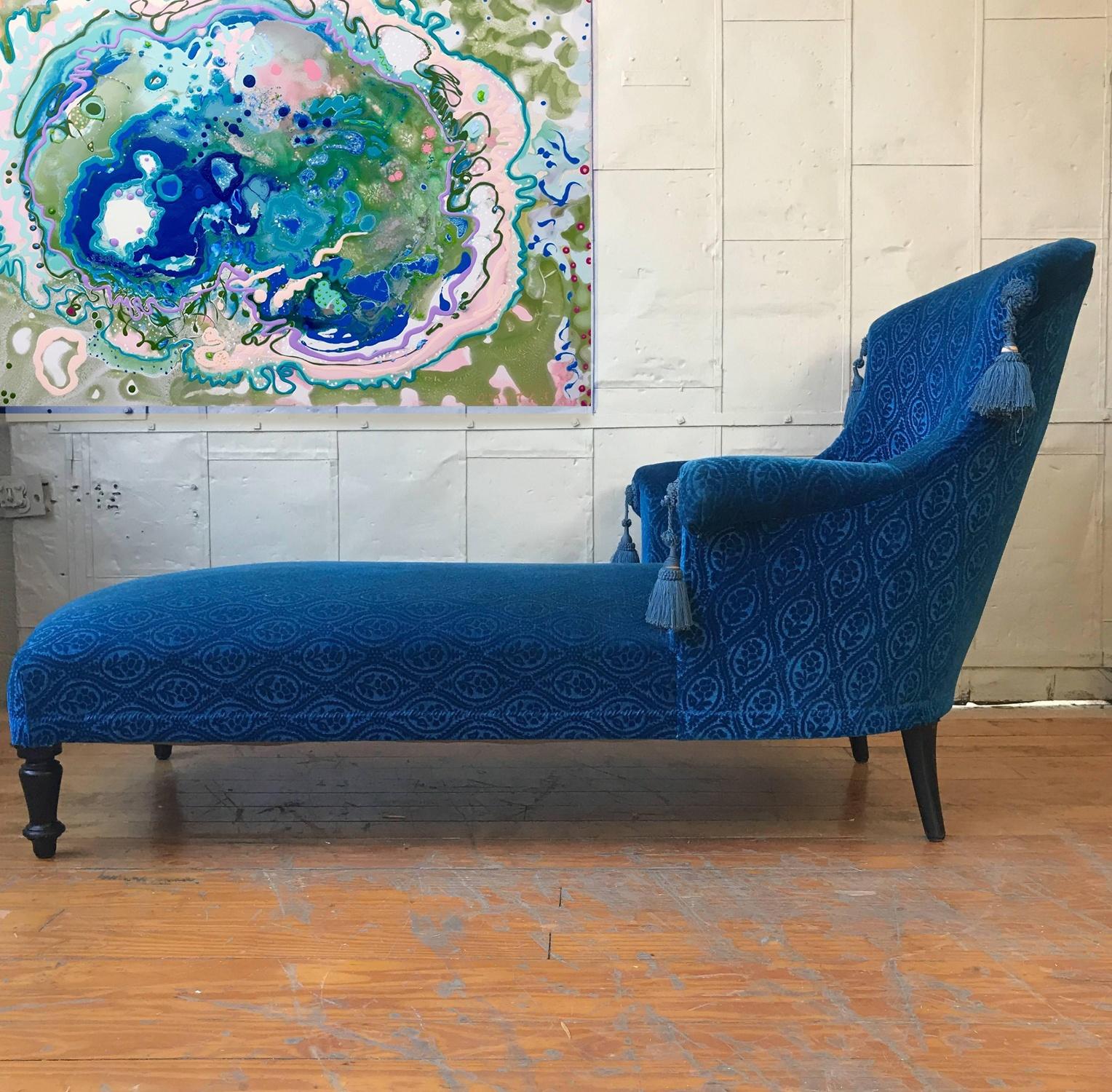 Dmitri Wright – Azul, Gemälde 2018 im Angebot 2