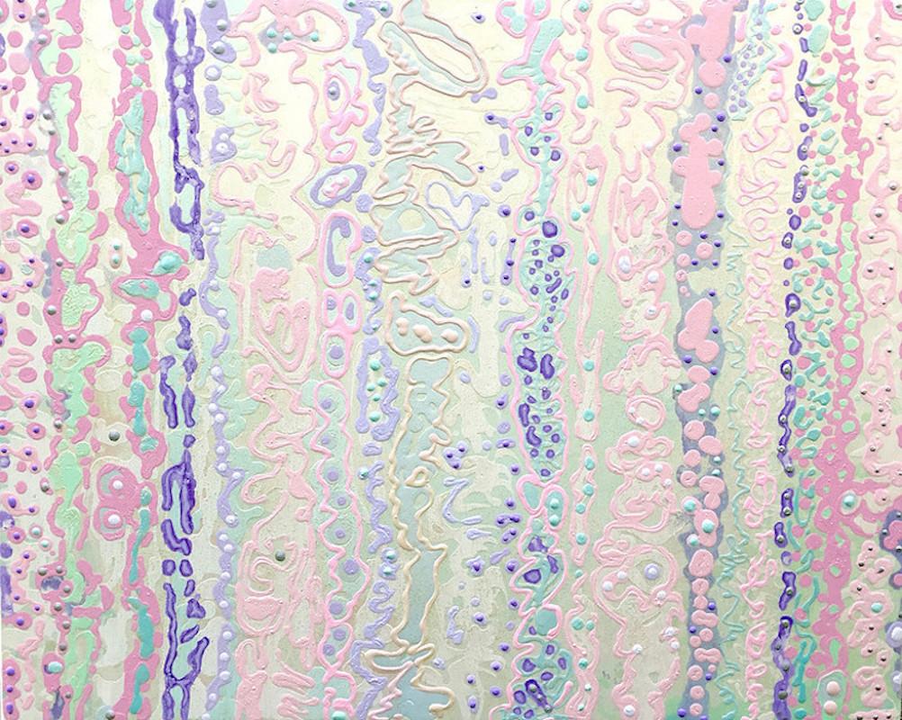 Aquaessence auf Leinwand

Serie CANTICLES:
"Dies sind meine Gesänge, meine heiligen Lieder der Kontemplation über meine Erfahrungen beim Malen des Geheimnisses in den Tidepools. Diese Arbeiten wurden von meinen Spaziergängen entlang des Connecticut