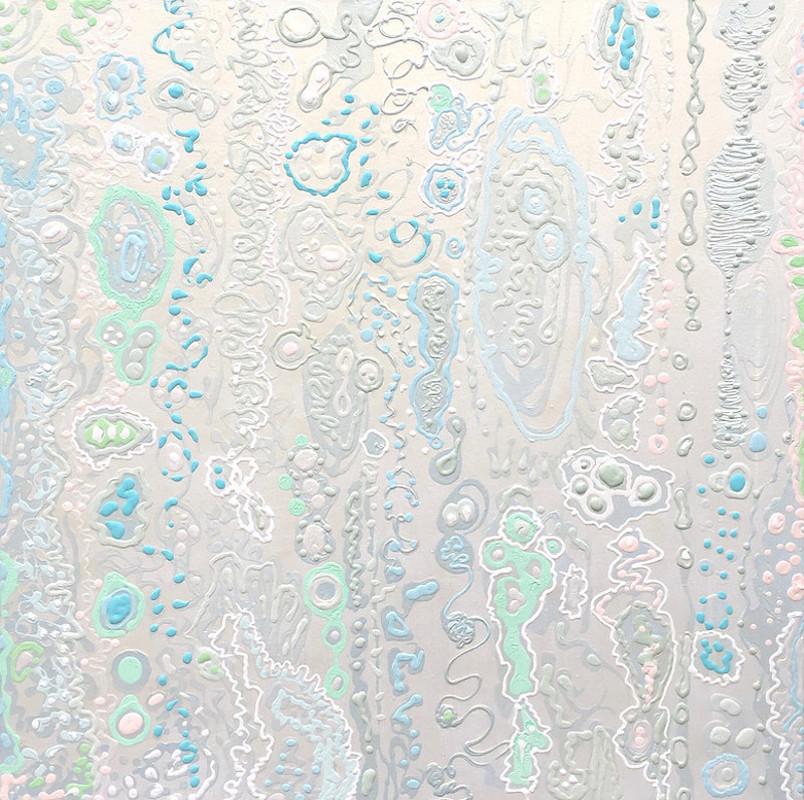 Serie CANTICLES:
"Dies sind meine Gesänge, meine heiligen Lieder der Kontemplation über meine Erfahrungen beim Malen des Geheimnisses in den Tidepools. Diese Arbeiten wurden von meinen Spaziergängen entlang des Connecticut und New York Sound