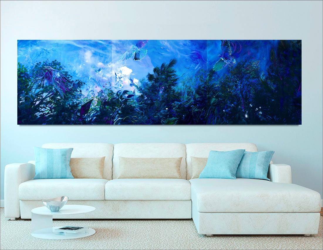 Dmitri Wright - Compline Ora Pro Nobis, peinture 2015 en vente 1