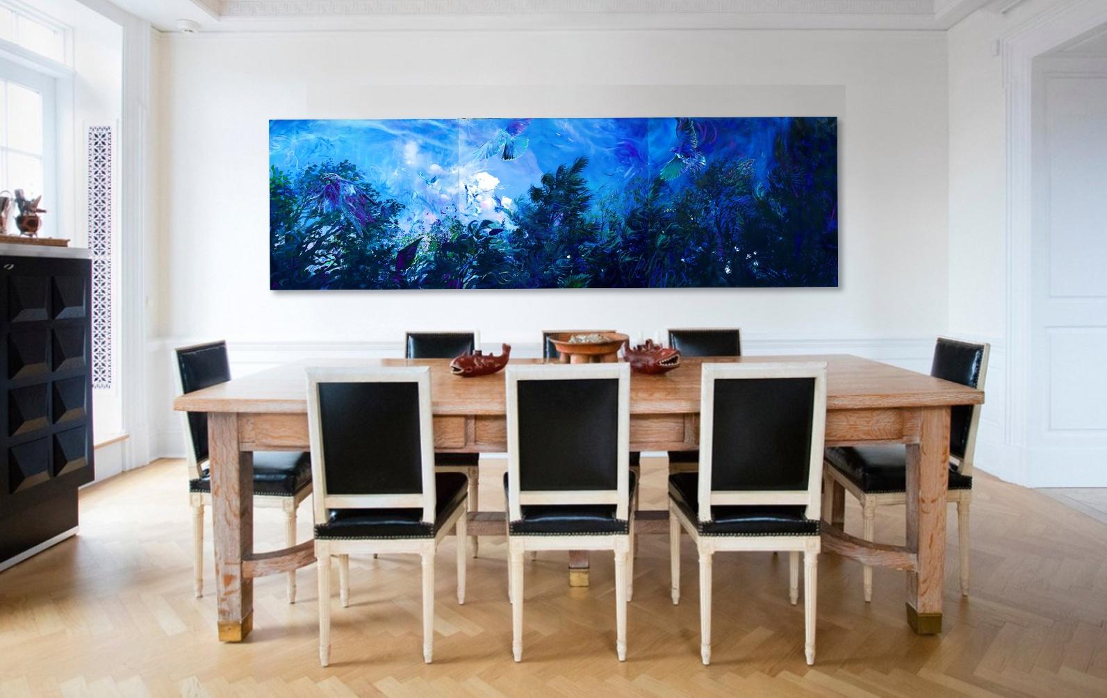 Dmitri Wright - Compline Ora Pro Nobis, peinture 2015 en vente 2