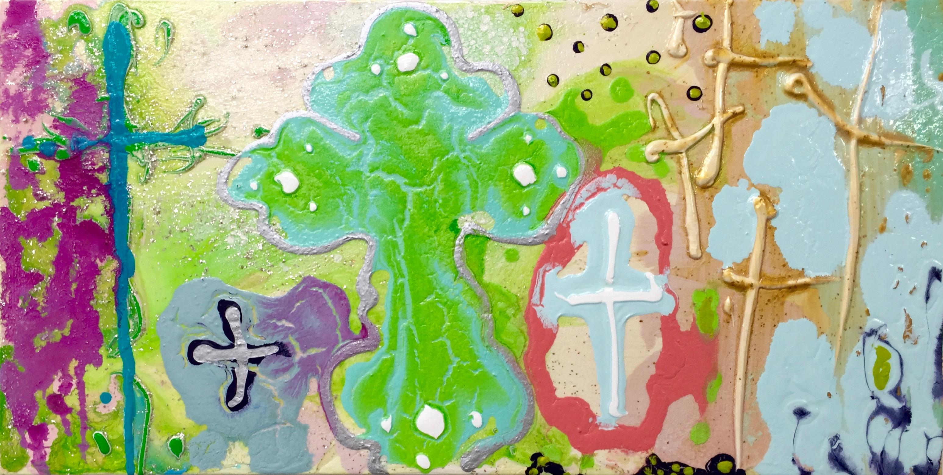 Dmitri Wright – Kreuze Opus III, Gemälde 2018