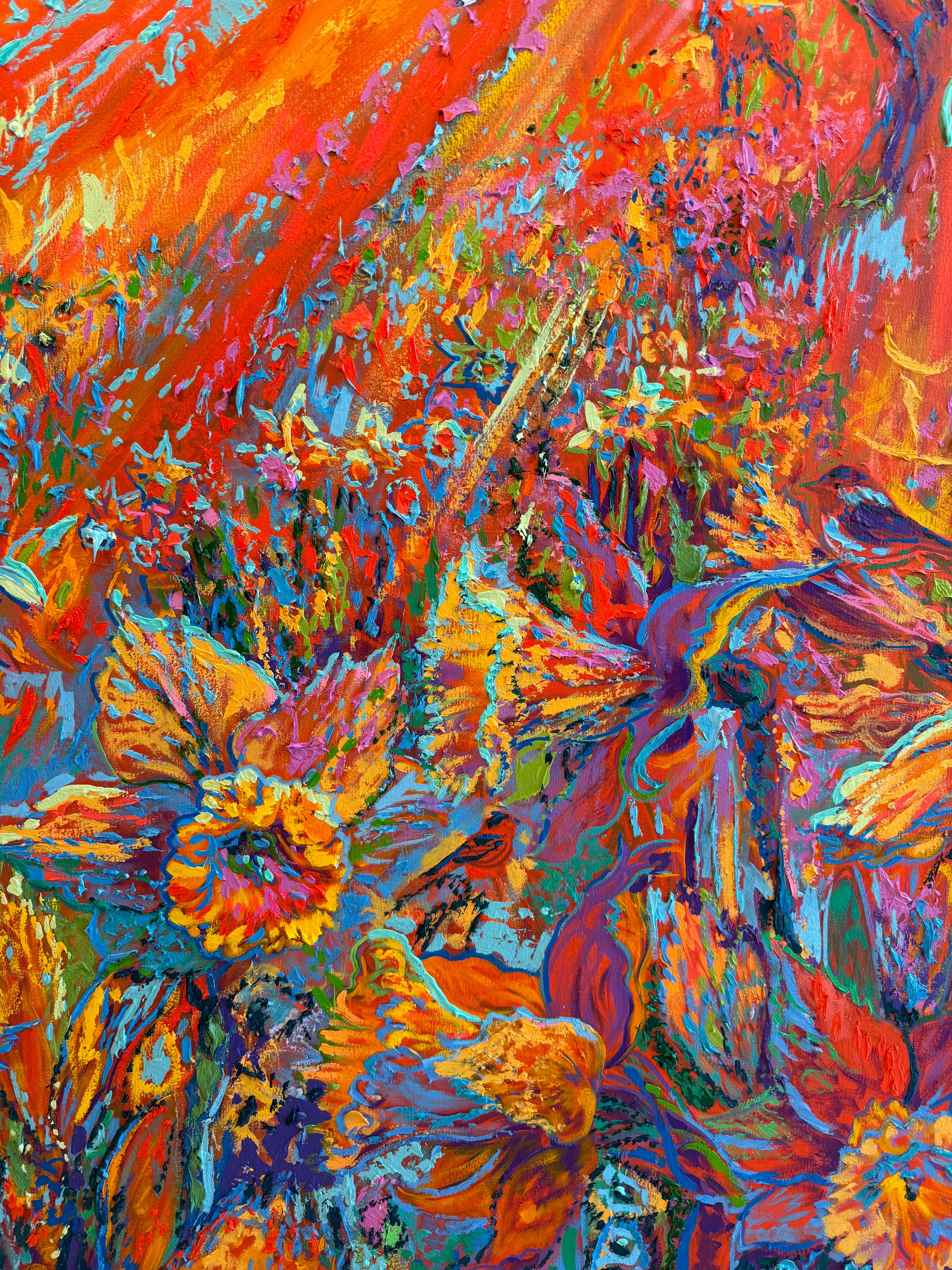 Dmitri Wright - Daffodils Radiance, Painting 2023 For Sale 1