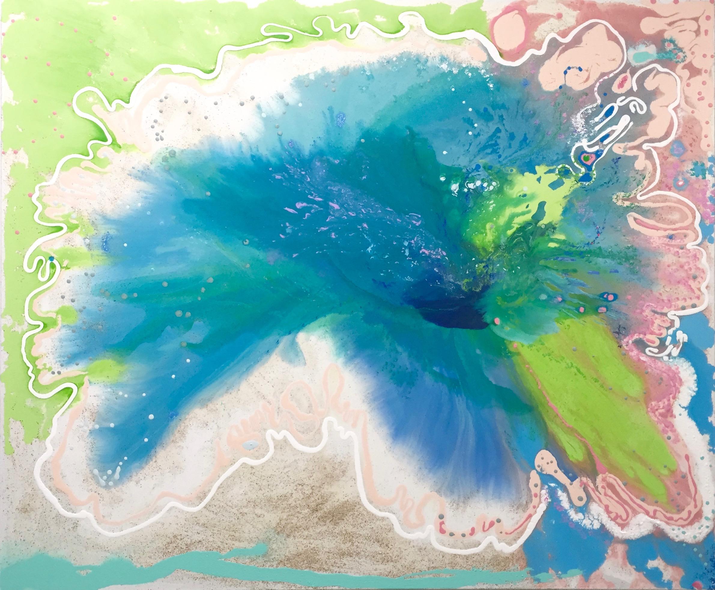 Aquaessence on Canvas

TIDEPOOLS Series:
“[This series] is an ever-changing fluid eco-world that is filled with life. I can not help but reflect upon these tiny systems, a microcosm of the larger cycle of life that which sustains me. These works