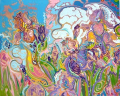 Dmitri Wright - Serie Giardino - Iris Opus I, Quadro 2024