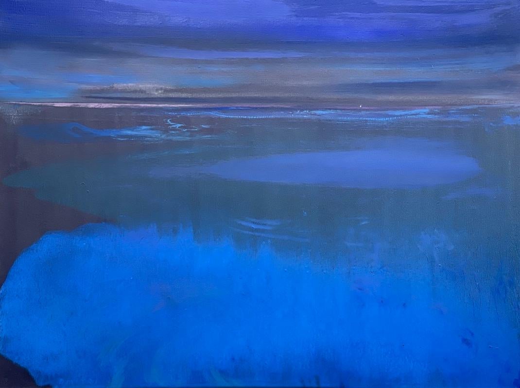 Olio su tela

Compieta:
Compline è un pezzo recente, un'opera che onora il New England. È il culmine di ciò che ho sviluppato e sperimentato in quei decenni di pittura e trekking nel nord-est tra gli anni '70 e '90, e di ciò che ho scoperto passando