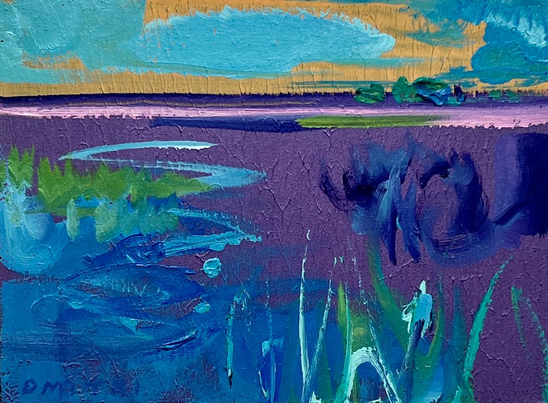 Dmitri Wright - Notturno del Maine Opus IV, Pittura 2024