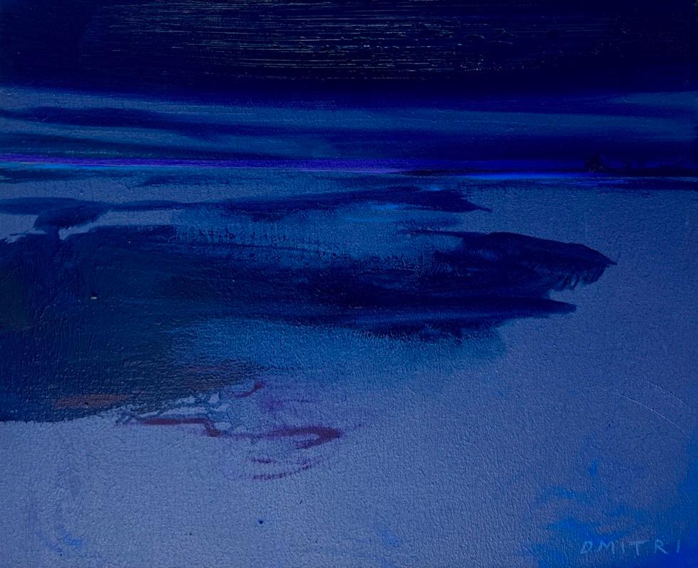 Dmitri Wright - Maine Nocturne Opus VII, Painting 2024