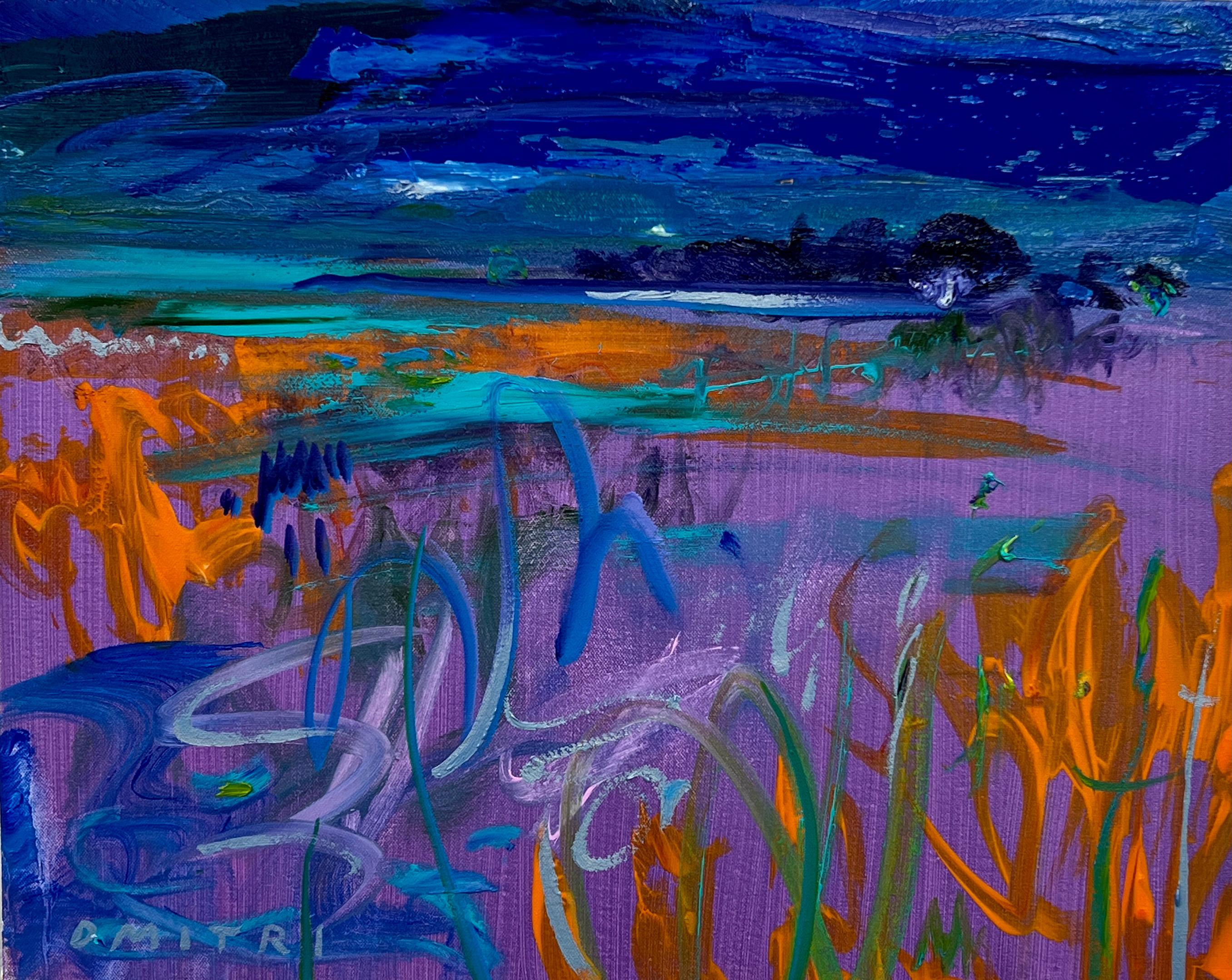 Olio su pannello

Serie di Compieta:
Compline è un pezzo recente, un'opera che onora il New England. È il culmine di ciò che ho sviluppato e sperimentato in quei decenni di pittura e trekking nel nord-est tra gli anni '70 e '90, e di ciò che ho