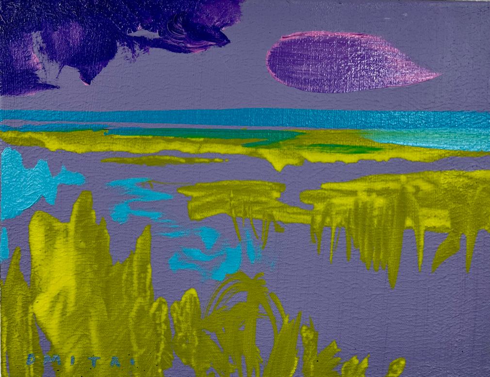 Dmitri Wright - Notturno del Maine Opus XXI, Pittura 2024