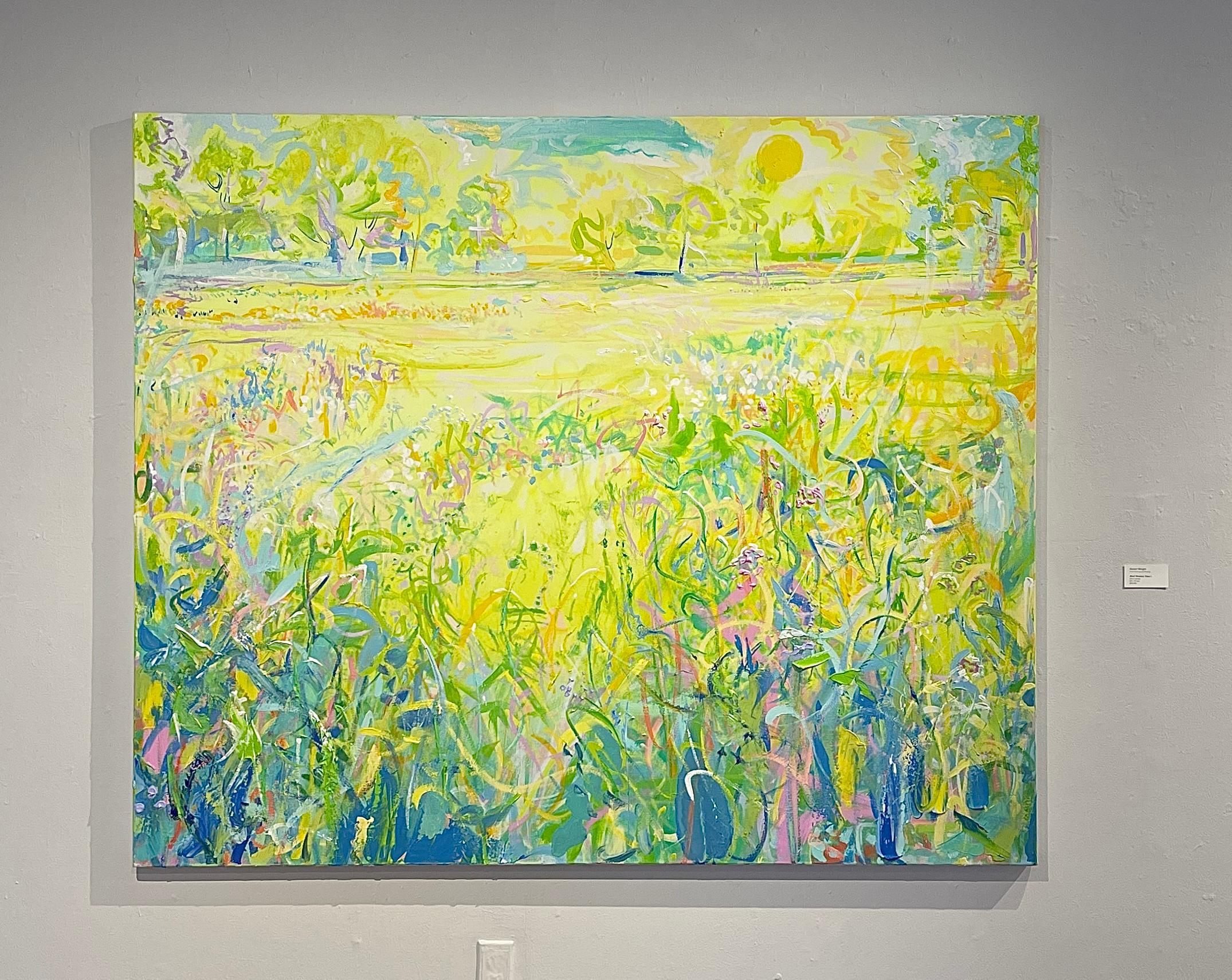 Dmitri Wright - Mind Meadow Series - Mind Meadow Opus I, Painting 2023 For Sale 1
