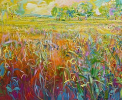 Dmitri Wright - Mind Meadow Series - Mind Meadow Opus II, Painting 2024