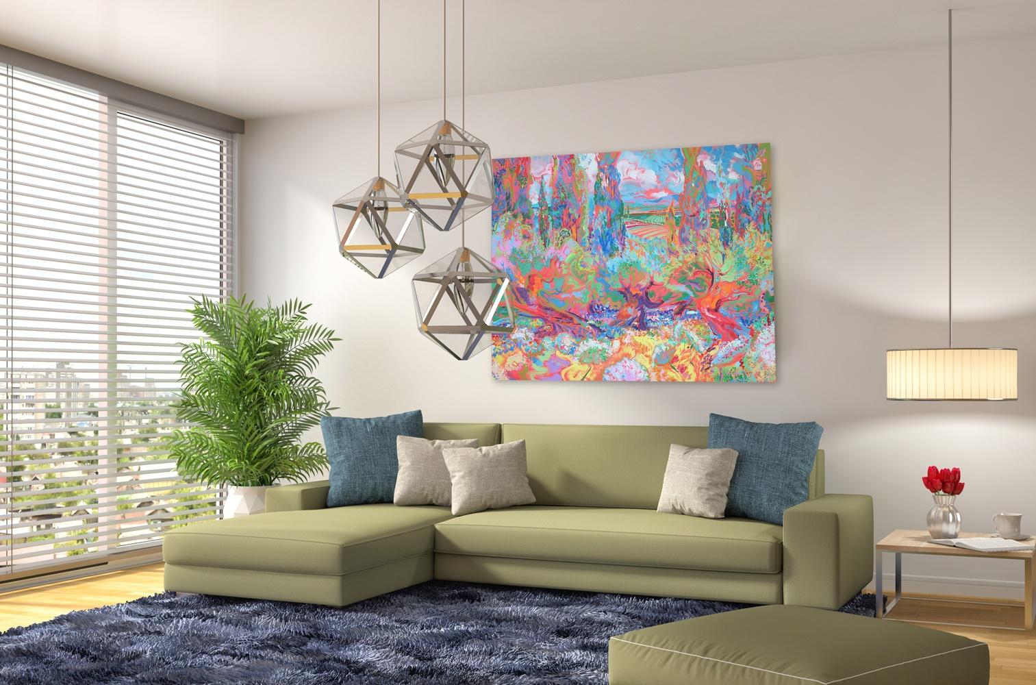 Dmitri Wright - Opus 4 Toccata and Fugue, Painting 2017 For Sale 5