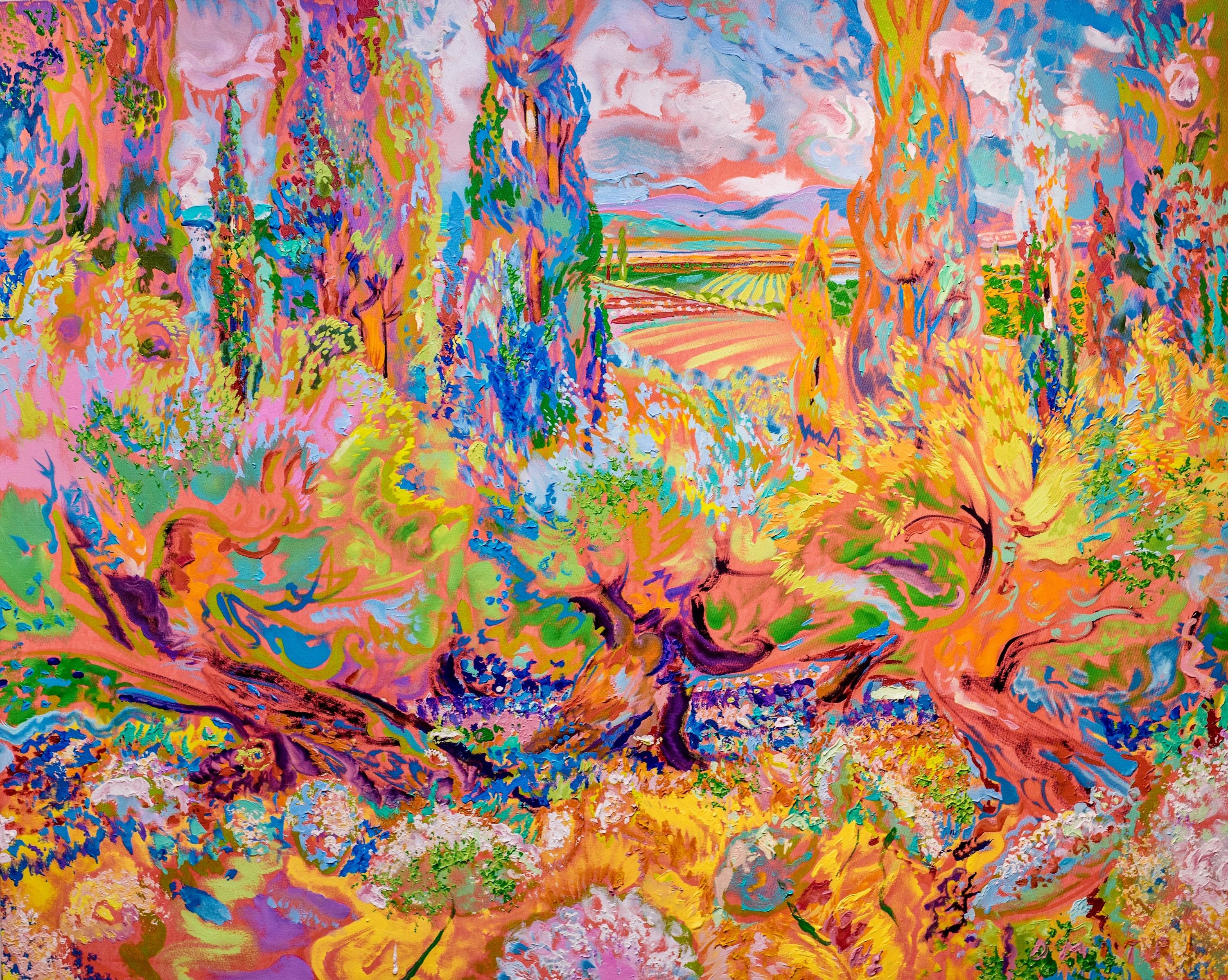 Dmitri Wright - Opus 4 Toccata and Fugue, Painting 2017