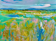 Dmitri Wright - Petite Mind Meadow - Opus Eight, peinture de 2024