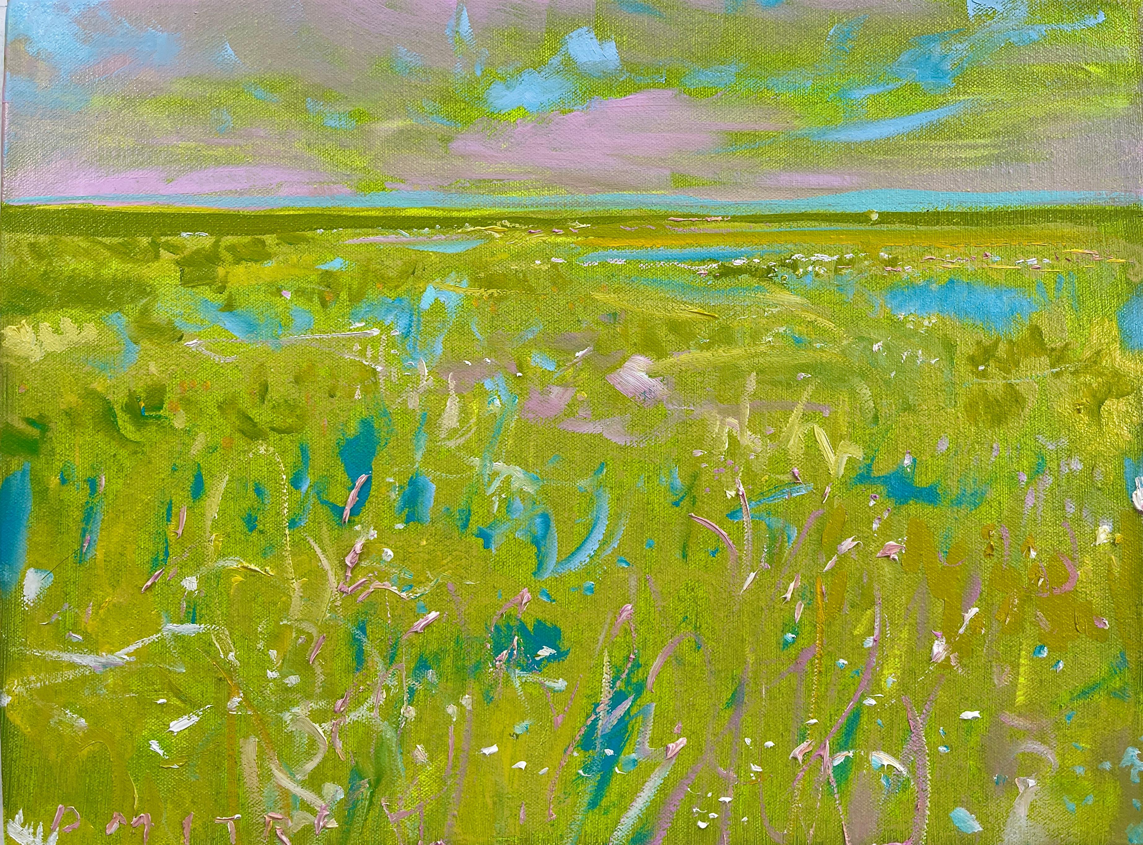 Dmitri Wright - Petite Mind Meadow - Opus Eleven, peinture de 2024