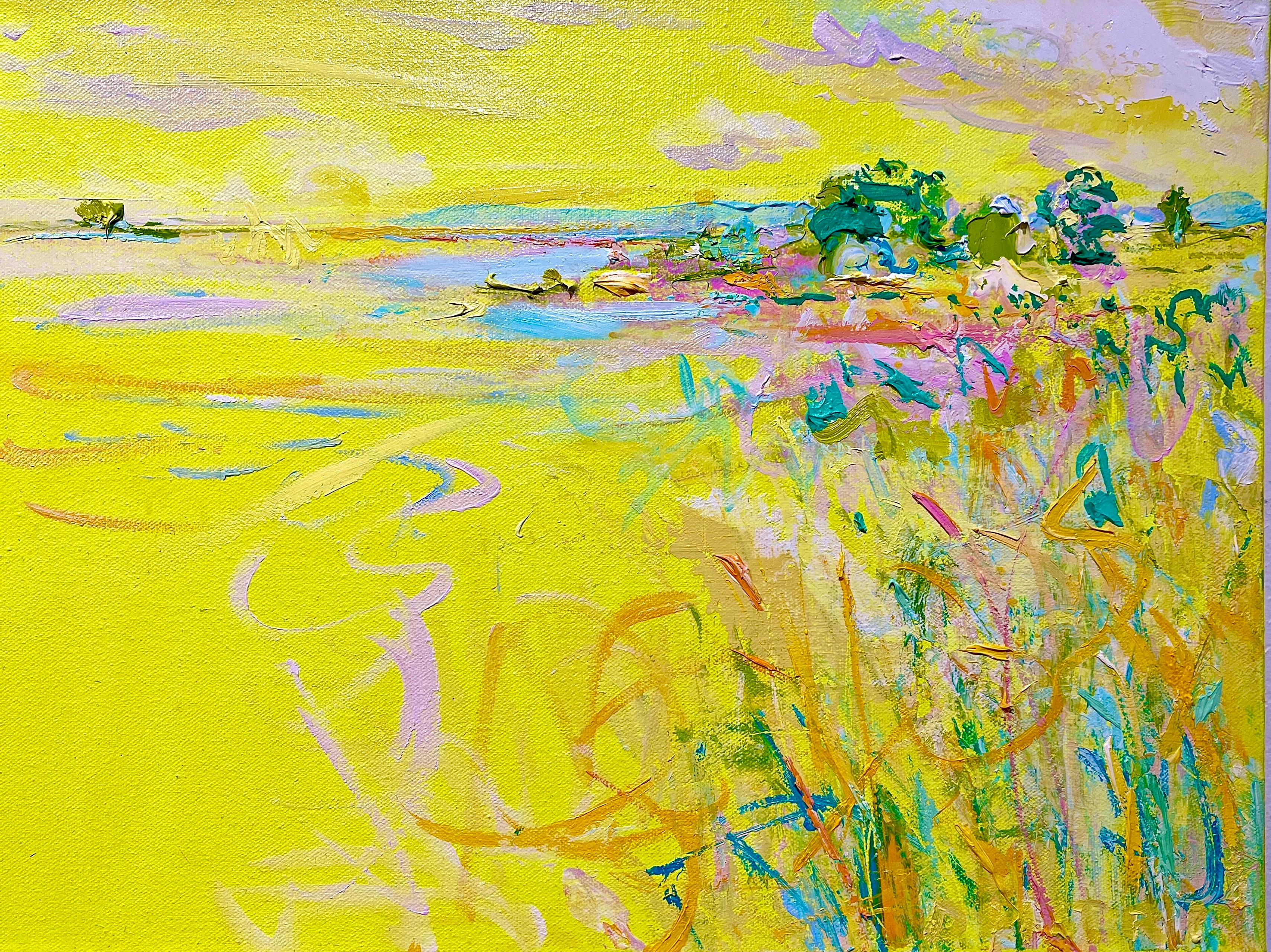 Dmitri Wright - Petite Mind Meadow - Opus One, Gemälde 2024