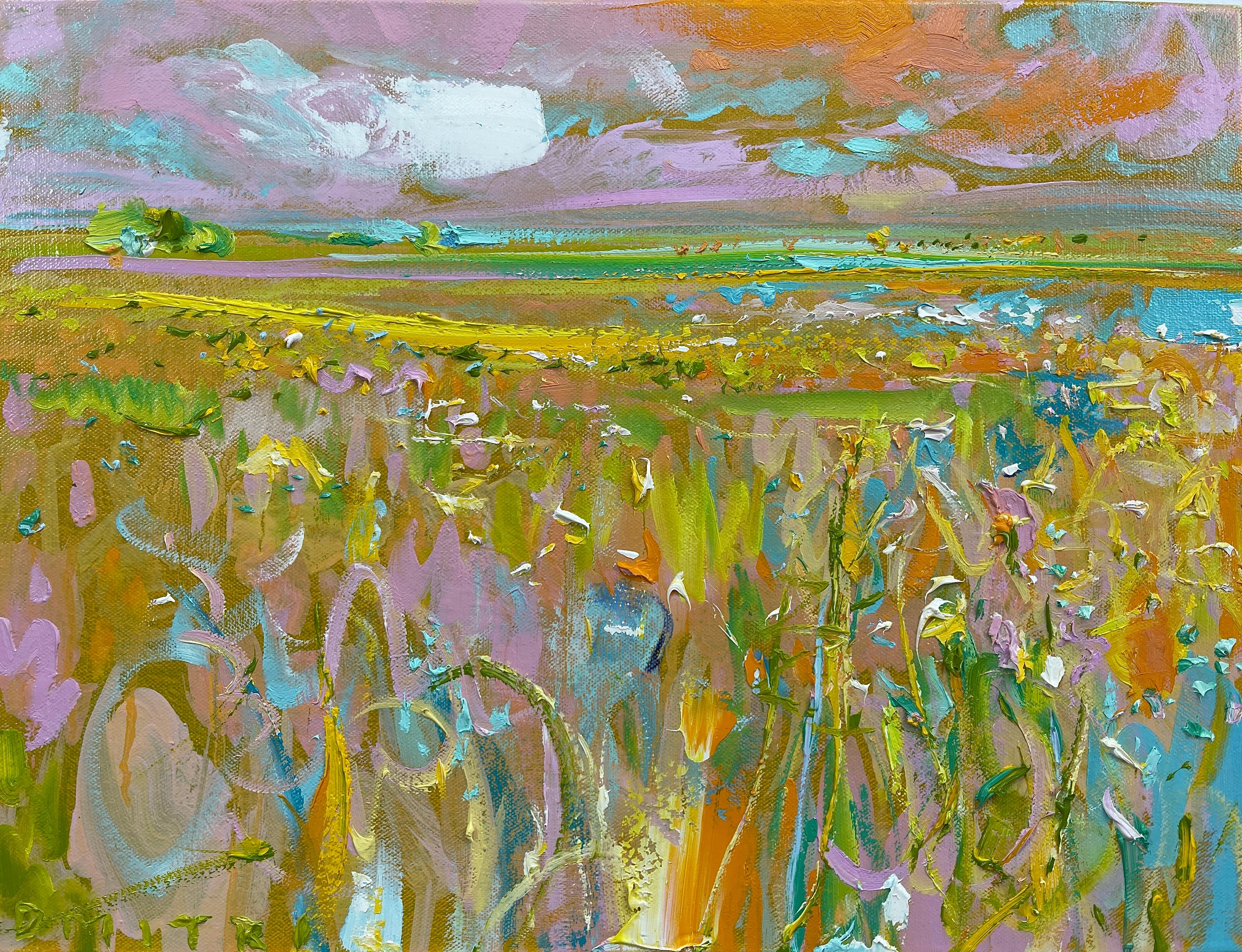 Dmitri Wright - Petite Mind Meadow - Opus Six, Painting 2024