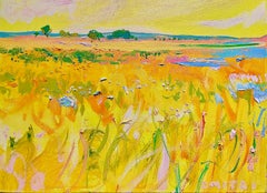 Dmitri Wright - Petite Mind Meadow - Opus Three, Painting 2024