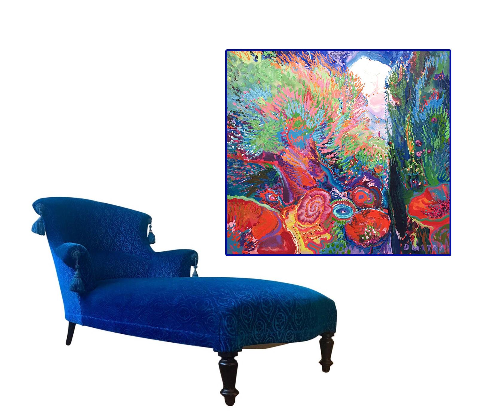 Dmitri Wright – Polyphonische Flores Magna, Gemälde 2018 im Angebot 1