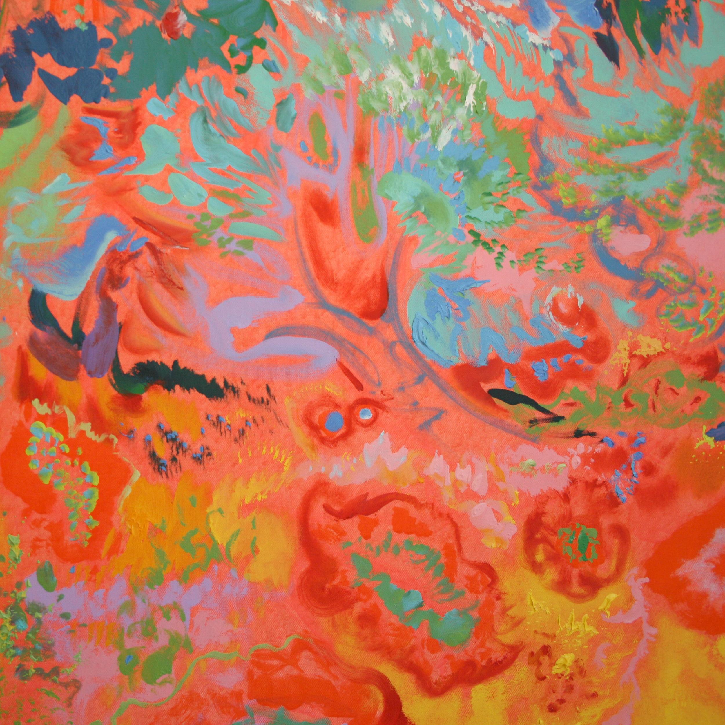 Dmitri Wright - Polyphony Opus 5  Toccata and Fugue, Painting 2017 For Sale 1